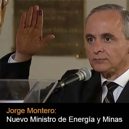 Perfil técnico del nuevo ministro de Energía y Minas, Jorge Luis Montero Cornejo